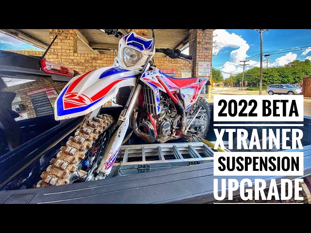 2022 beta xtrainer suspension upgrade!! re-sprung for my