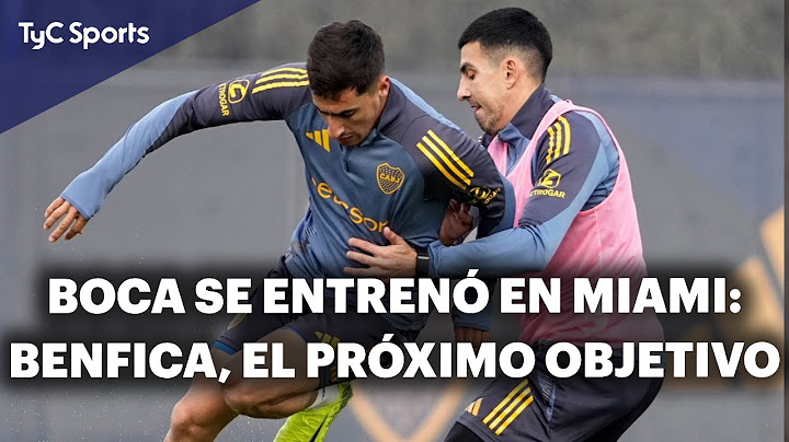 CON LA MIRA PUESTA EN EL DEBUT DEL MUNDIAL DEL MUNDIAL DE CLUBES, BOCA SE ENTRENÓ EN MIAMI