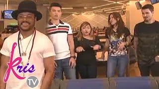 Team Apl Raps With Their Coach On Kris Tv