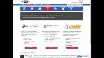 How to install WordPress on Just Host web hosting