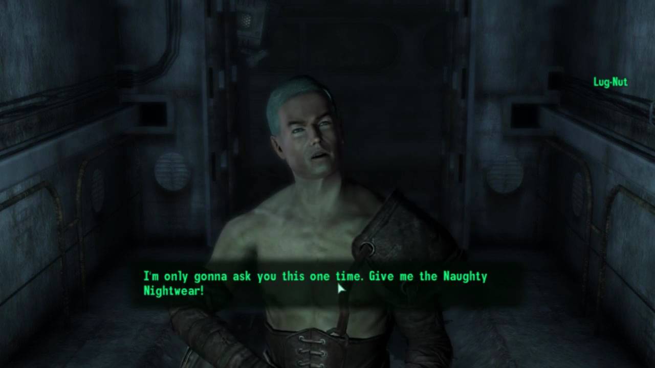 Fallout 3 Give Me The Naughty Nightwear YouTube fallout-3-give-me-the-naughty-nightwear-youtube