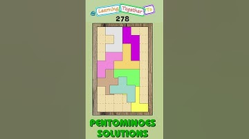 Not an image. #278 (Solution SETUP) Pentominoes Math Puzzle #mathchallenge #Shorts #puzzlegame
