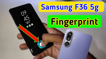 Samsung galaxy f36 5g display fingerprint setting/Samsung f36 fingerprint screen lock/fingerprint