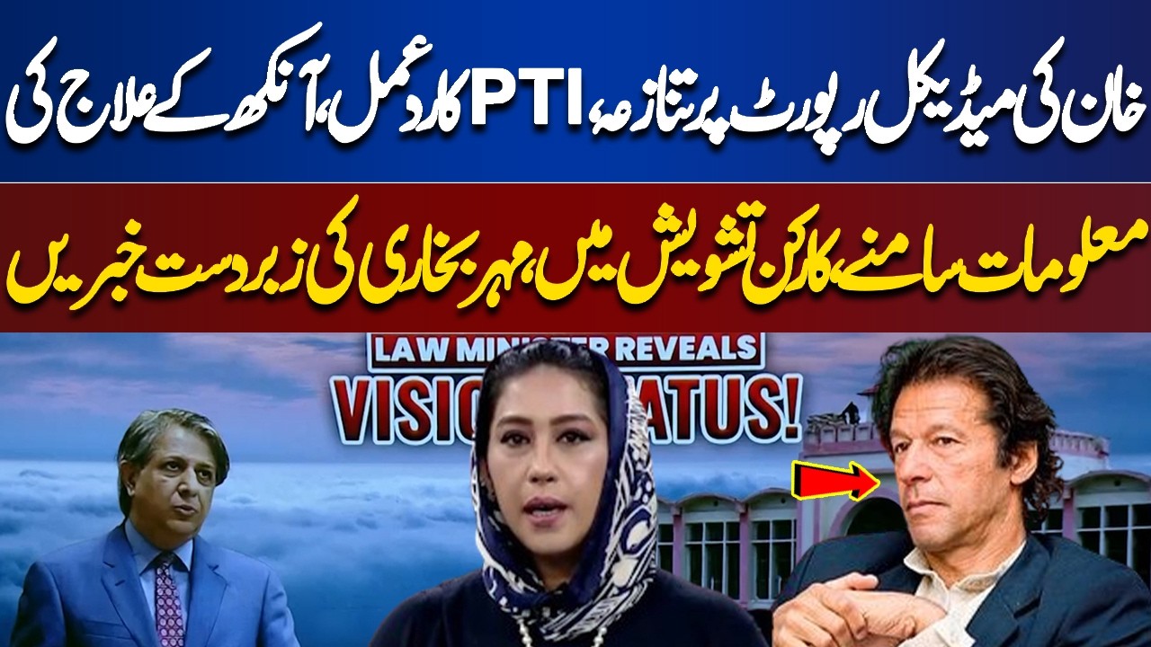 Controversy over Khan Medical report | PTI Response, eye treatment information Revealed