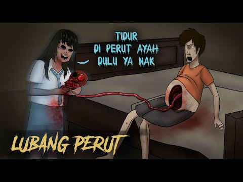 Lubang Perut - Akibat pergaulan bebas? #HORORMISTERI Kartun Hantu, ANimasi Horror