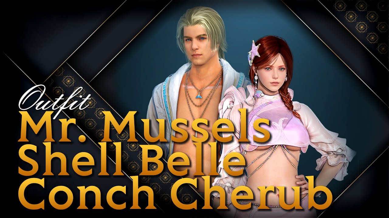 Black Desert Console: Todas as Classes Outfit "Mr. Mussels", "Shell