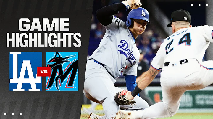Dodgers vs. Marlins Game Highlights (9/19/24) | MLB Highlights
