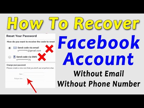 how to recover facebook password without email and phone number ~ recover facebook account