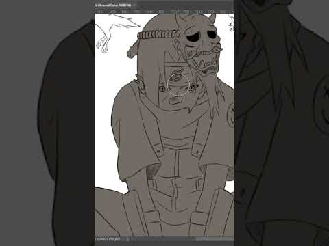 Itachi Uchiha | うちはイタチ | Drawing to print | Desenho para imprimir