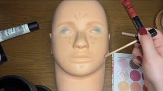 Türkçe ASMR | Yakın Fısıltıyla Mankene Makyaj 🫶✨