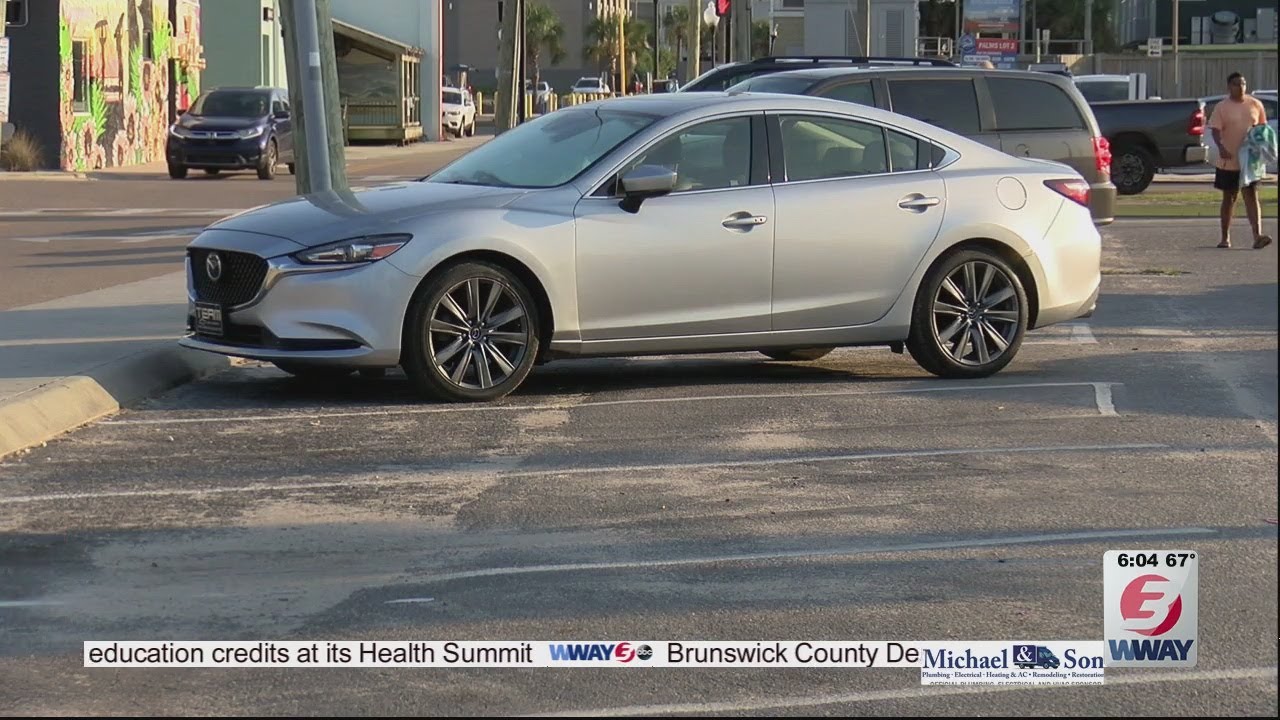 Topsail Beach begins paid parking for one parking lot YouTube