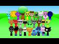 Incredibox Sprunki - Pepper's Realm - with All Characters