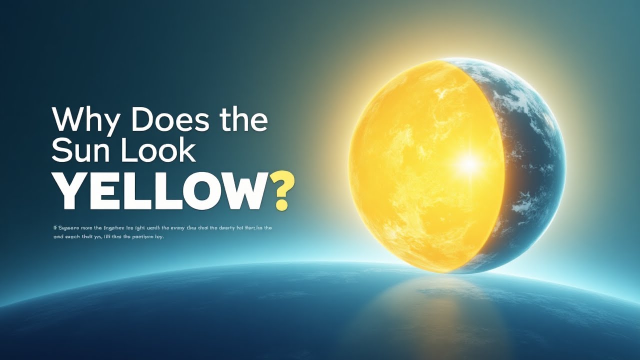 Why Does the Sun Look Yellow? The Science Explained!