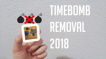 How to remove R4 Timebomb 2018!
