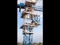 How the height of tower crane is raised rising the height of construction tower crane
