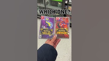 Scarlet or Violet? Hard Choice