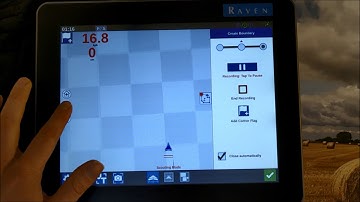 Raven - CR12 - How To - Record boundary without corner points