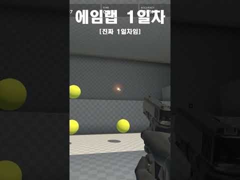 어라? [에임루틴을 하면 안되는 이유]