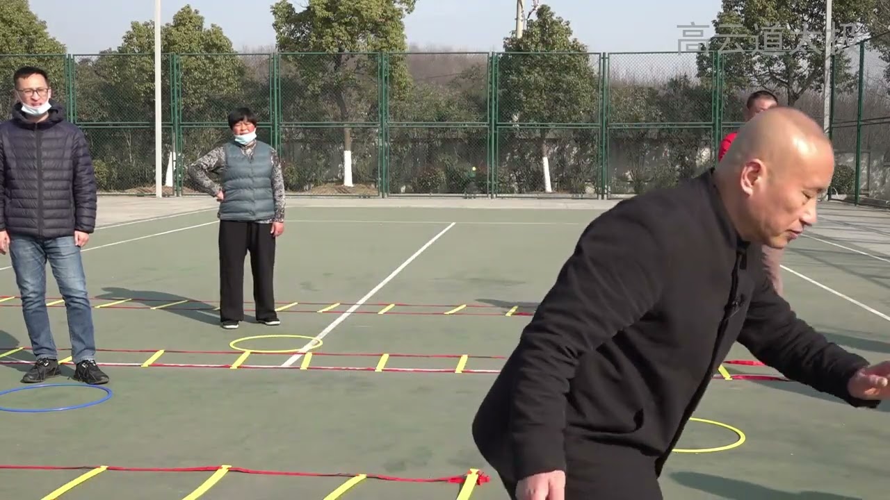 传统杨氏太极拳步法24 基本步法之前后交叉步