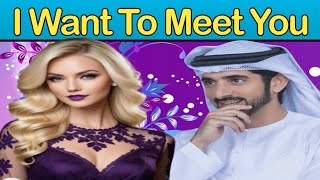 I Want To Meet You Baby🤗 | Fazza Poems | Sheikh Hamdan Fazza Prince🫅 Of Dubai