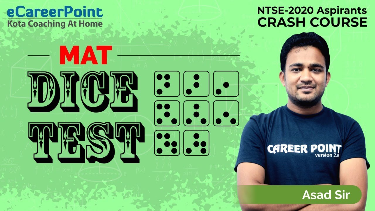 DICE TEST Crash Course MAT Class 9th & 10th Asad Sir Career
