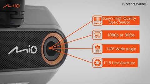 Bluechipworld Mio MiVue 788 Dash Camera: An Introduction