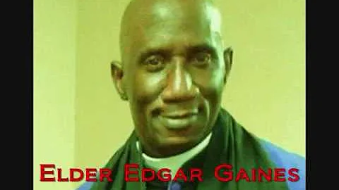 Elder Edgar Gaines In A Lemuel Perry Film.The Word...