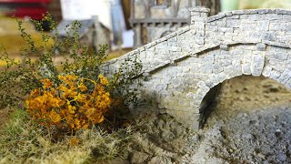 Incredible, Realistic Vegetation on a MASSIVE Medieval Gaming Board, Part1