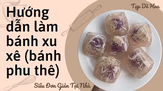 Bánh Xu Xê - Hướng dẫn làm bánh xu xê (su sê), bánh Phu Thê #shorts