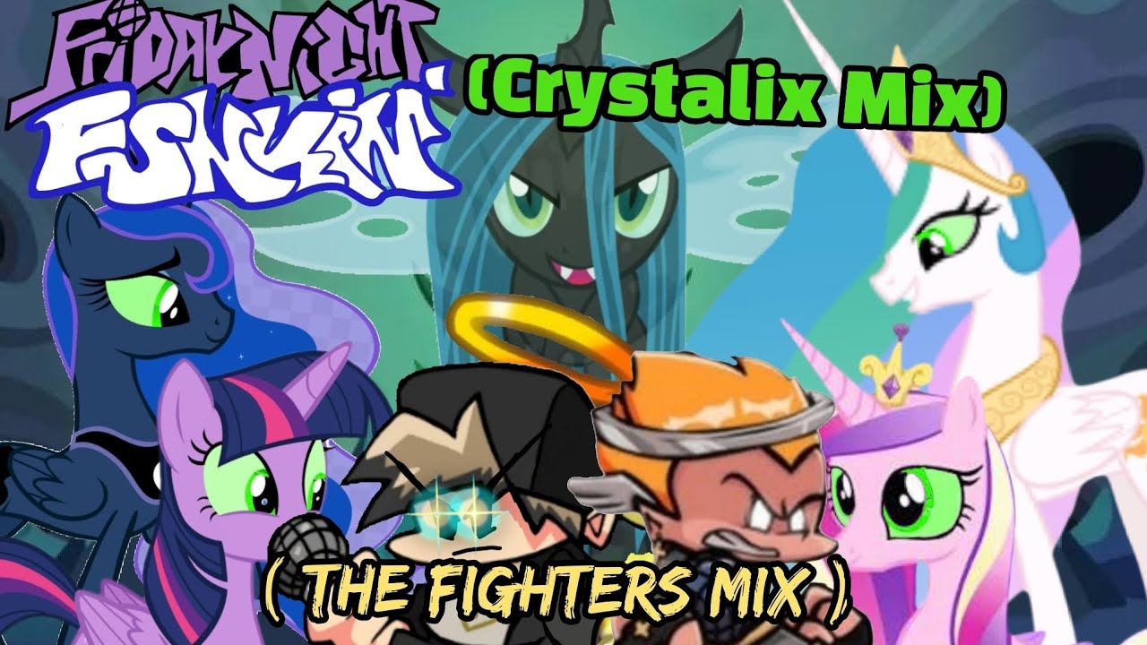 Friday Night Funkin ': (The Fighters Mix) /(Crystalix Mix) sing it 