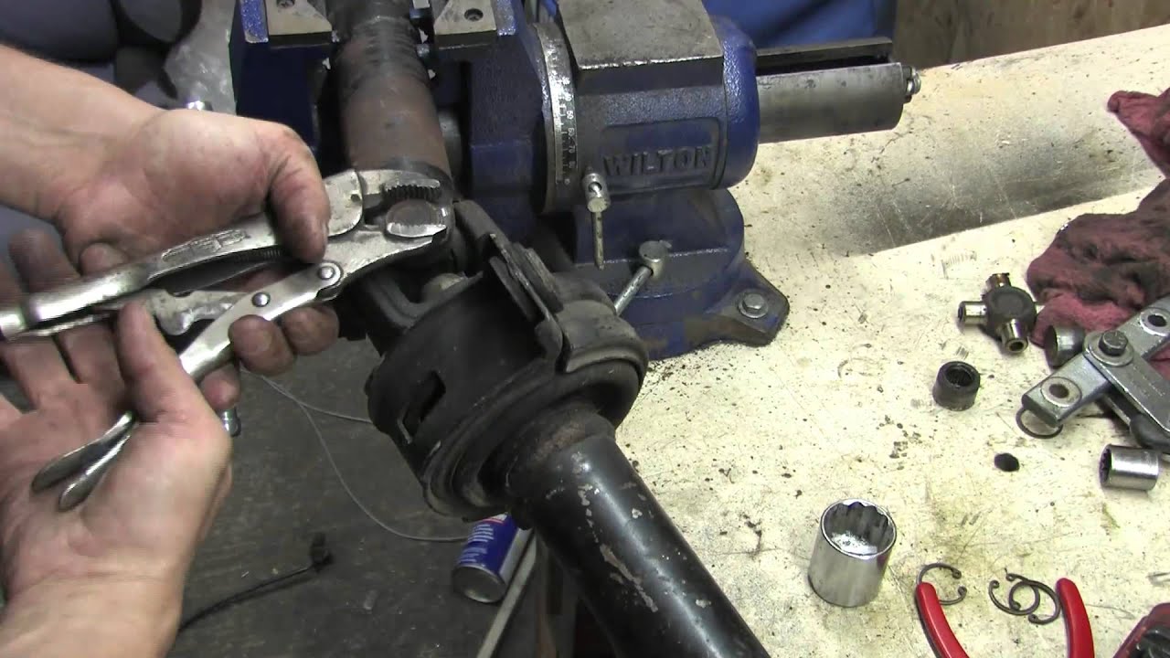 Driveshaft 102 - Remove Universal Joints - YouTube