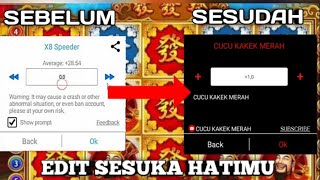 cara mengubah texs dan warna X8 speeder mod DOMINO apk screenshot 2
