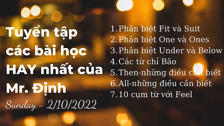 Tháng 10 tiếng anh gọi là gì