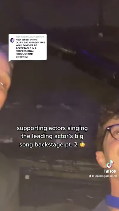 #wavingthroughawindow #dearevanhansen #broadway #jaredgoldsmith #pov #backstage #theatrekid