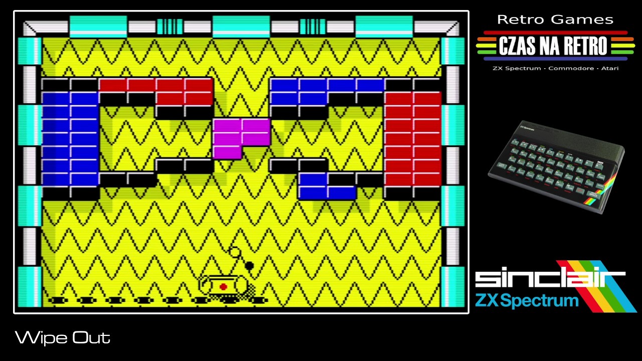 Wipe Out (1987) - ZX Spectrum - YouTube