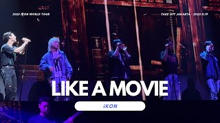 iKON 아이콘 - LIKE A MOVIE - Take Off Jakarta - 231119 | Fancam