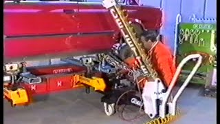 BMW COLLISION REPAIR HISTORY WITH CELETTE CAR FRAME MACHINE AND FRAME PULLING WITH MZ JIG SYSTEM