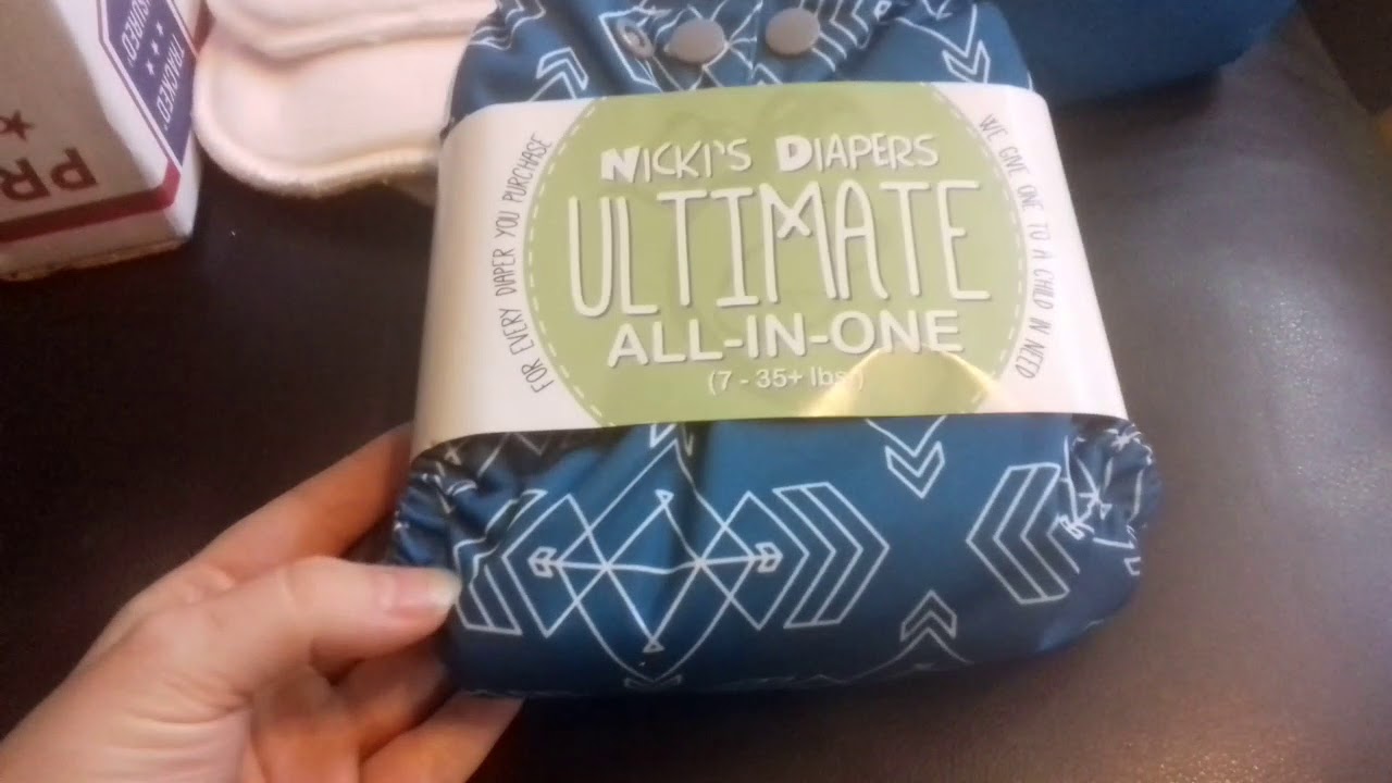 Nickis diapers!