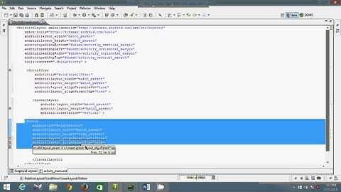 Android Bangla tutorial for beginners 9 How to Creating a ScrollView