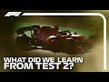 What We Learned From Test 2 | F1 Testing 2020