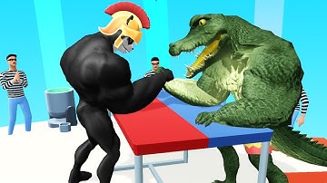 Muscle Rush Smash Running Game All levels 110 Gameplay Walkthrough Part 11