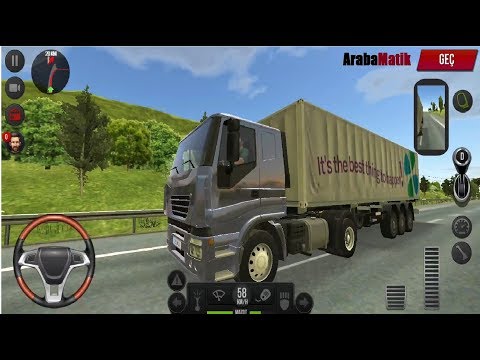 Direksiyonlu Kamyon Simülatör 2018 Oyunu // Truck Simulator 2018 Android Gameplay Part 2 FHD