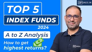Best Nifty 50 Index Mutual Fund | Top 5 Index Fund for SIP in 2024 | Best Index Funds for Long Term