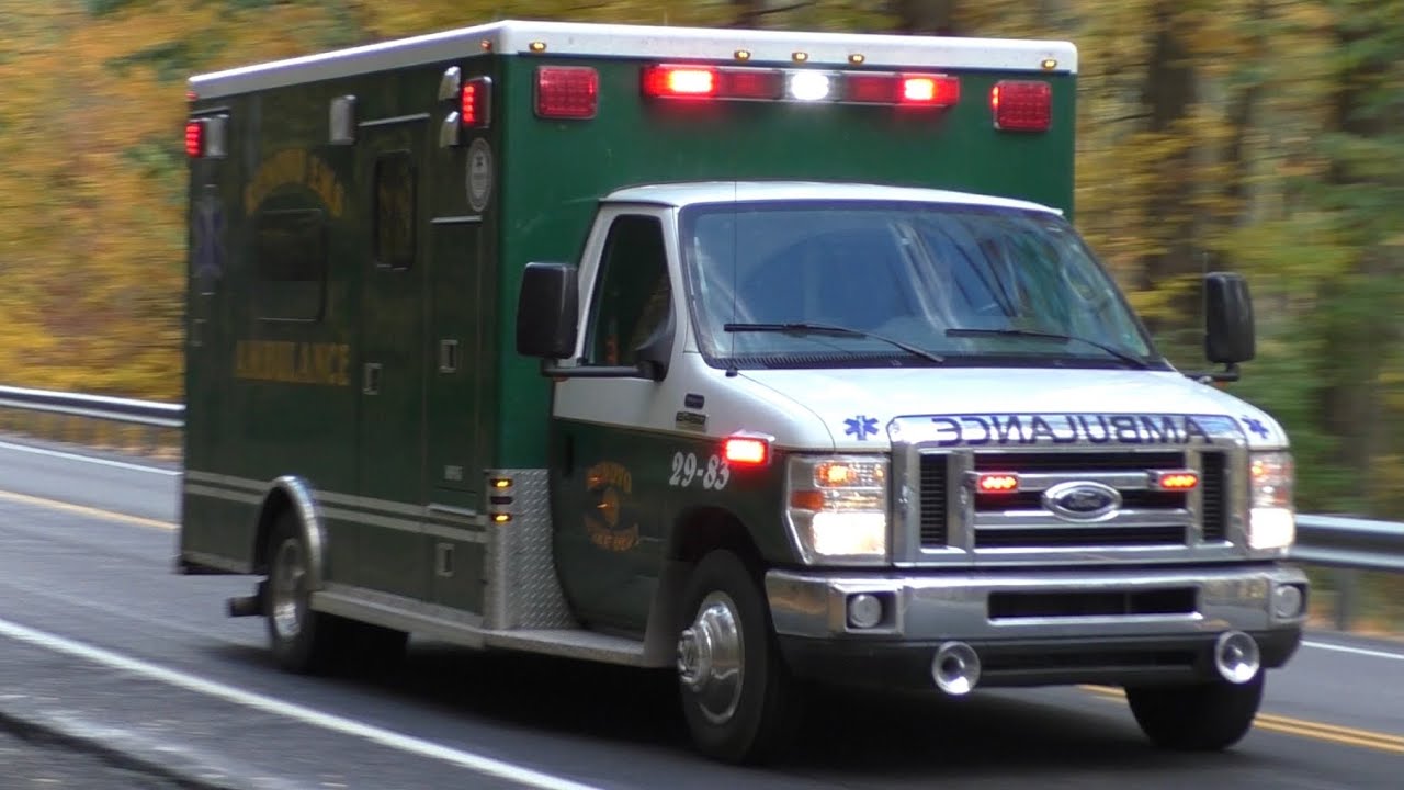Renovo Fire Department Ambulance 29 Responding YouTube