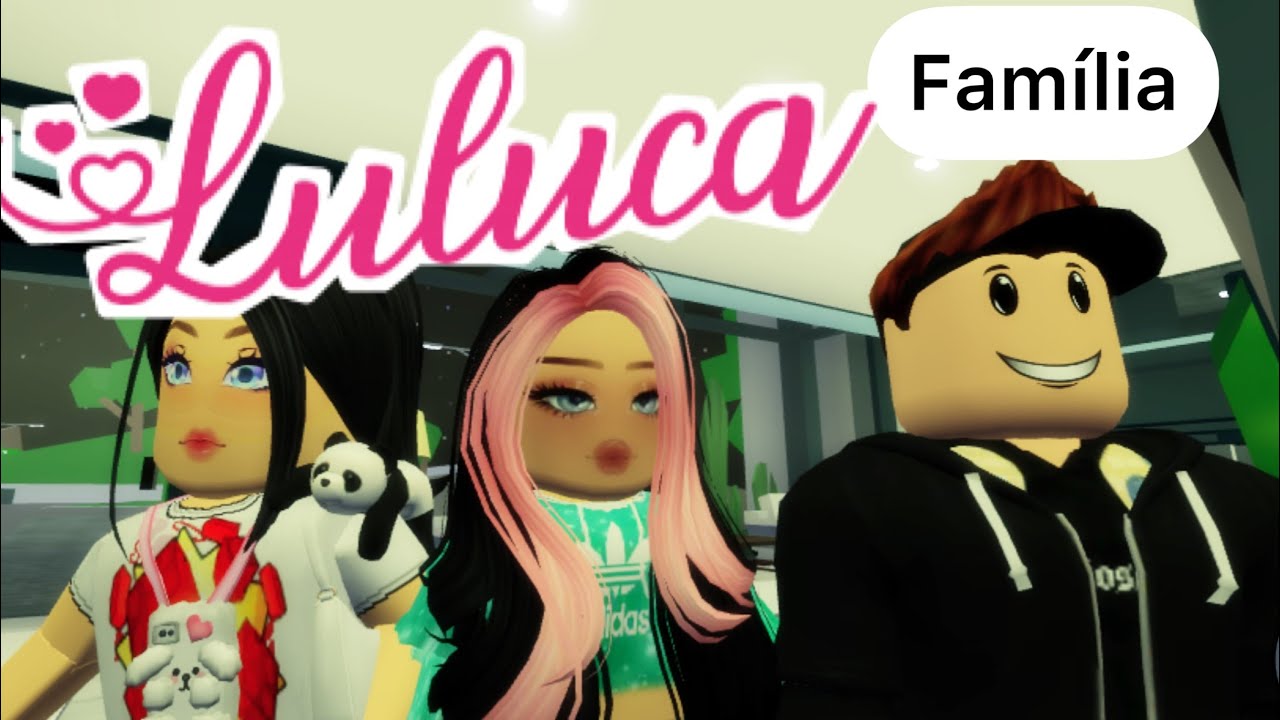 Luluca e Família Brookhaven RP Roblox Explorando todas as Casa