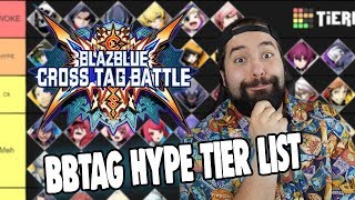 Creating A BBTAG Hype Character Tier List!