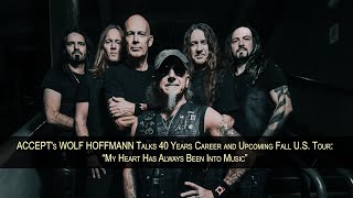 ACCEPT's WOLF HOFFMANN Talks Career and Upcoming Fall US Tour: “My Heart Has Always Been Into Music”