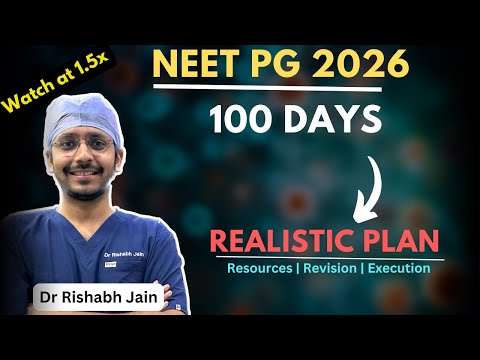 REALISTIC Strategy for NEET PG 2026 (post Interns)