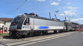 Nj Transit Alp-46A Njcl Train 3252 Red Bank Nj