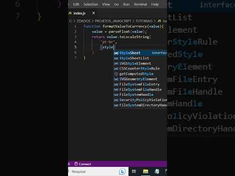 Dúvidas de iniciante JavaScript | formatar Valor para Currency #dicas #javascript